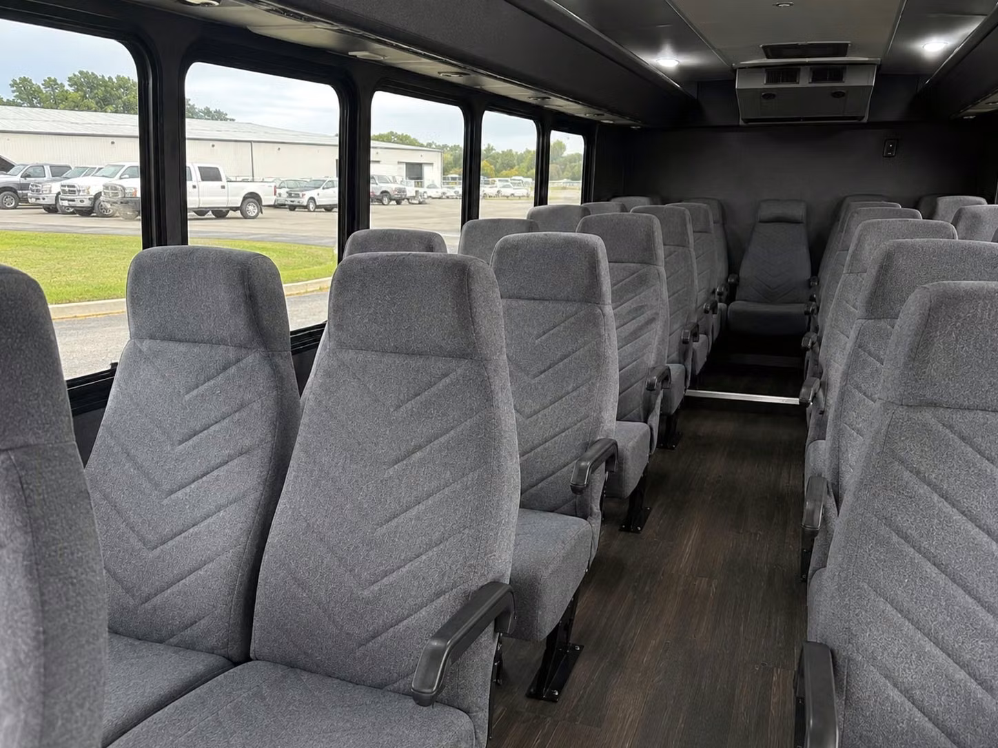 20 passenger minibus interior