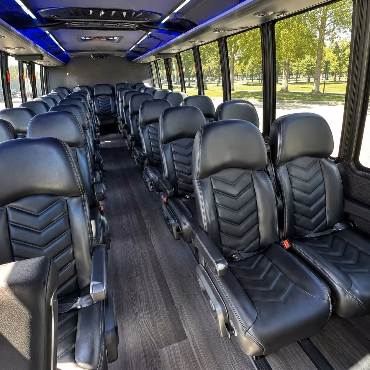 burbank 28 passenger minibus rental