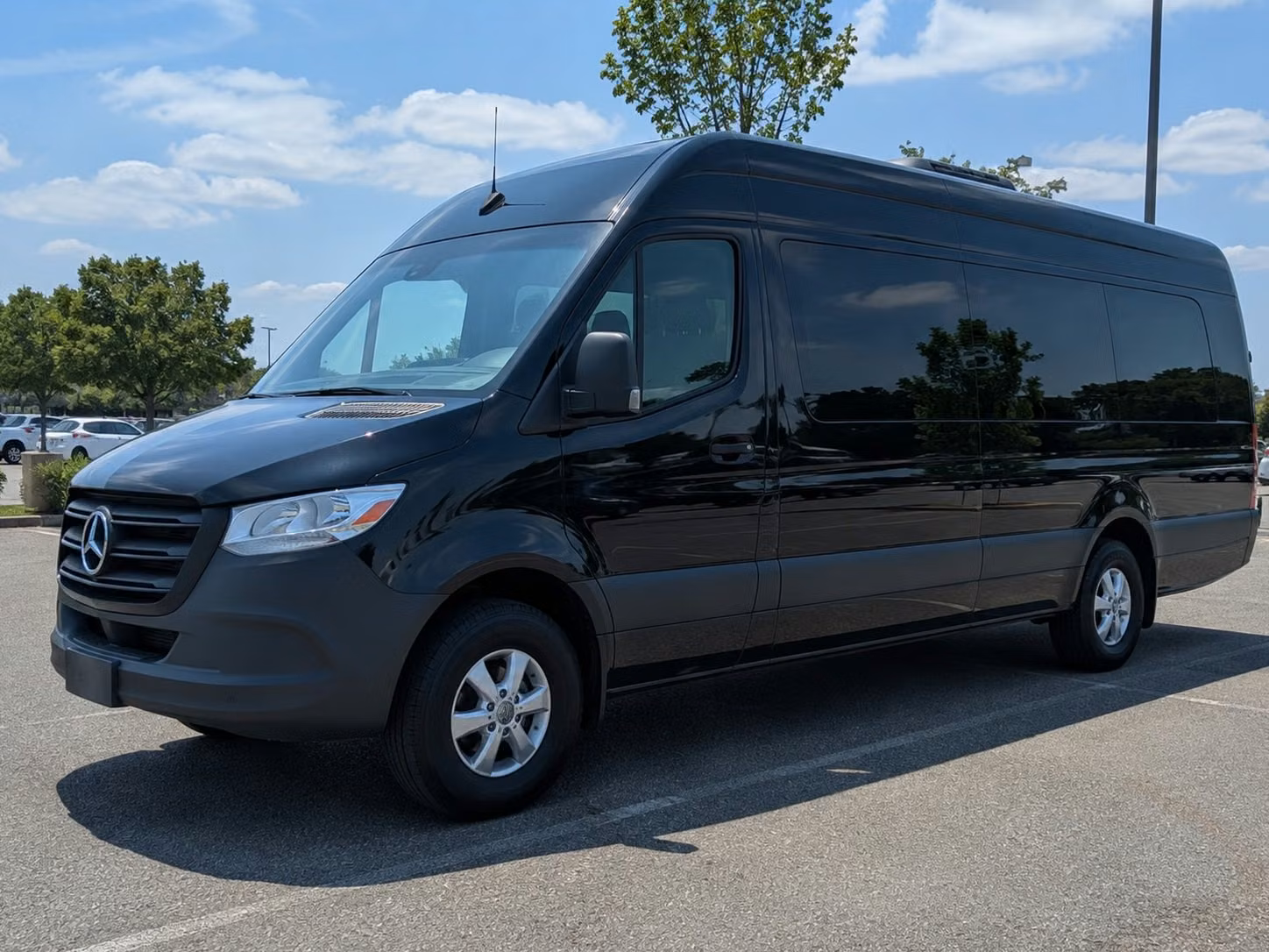burbank sprinter van rental with driver