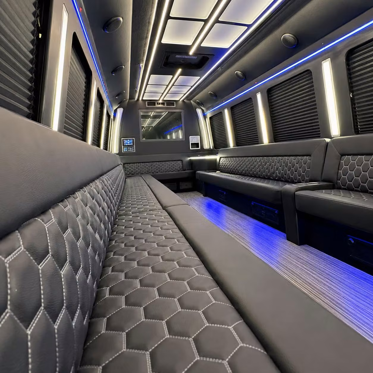 party bus interior