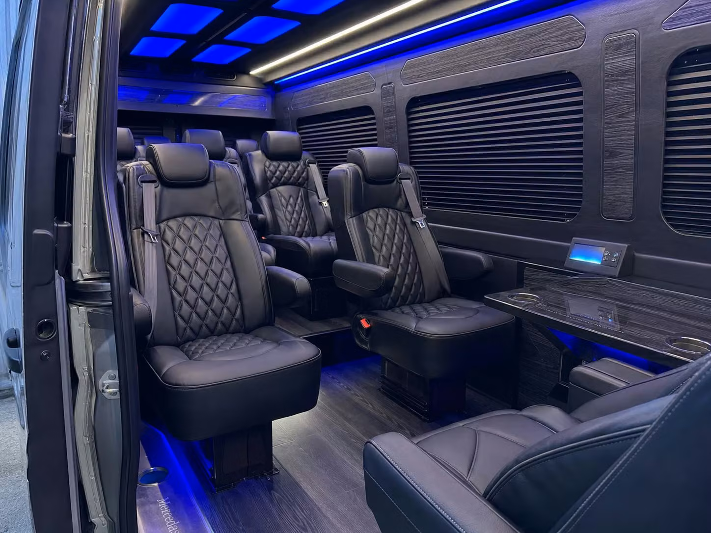 sprinter van transportation for groups and events across burbank