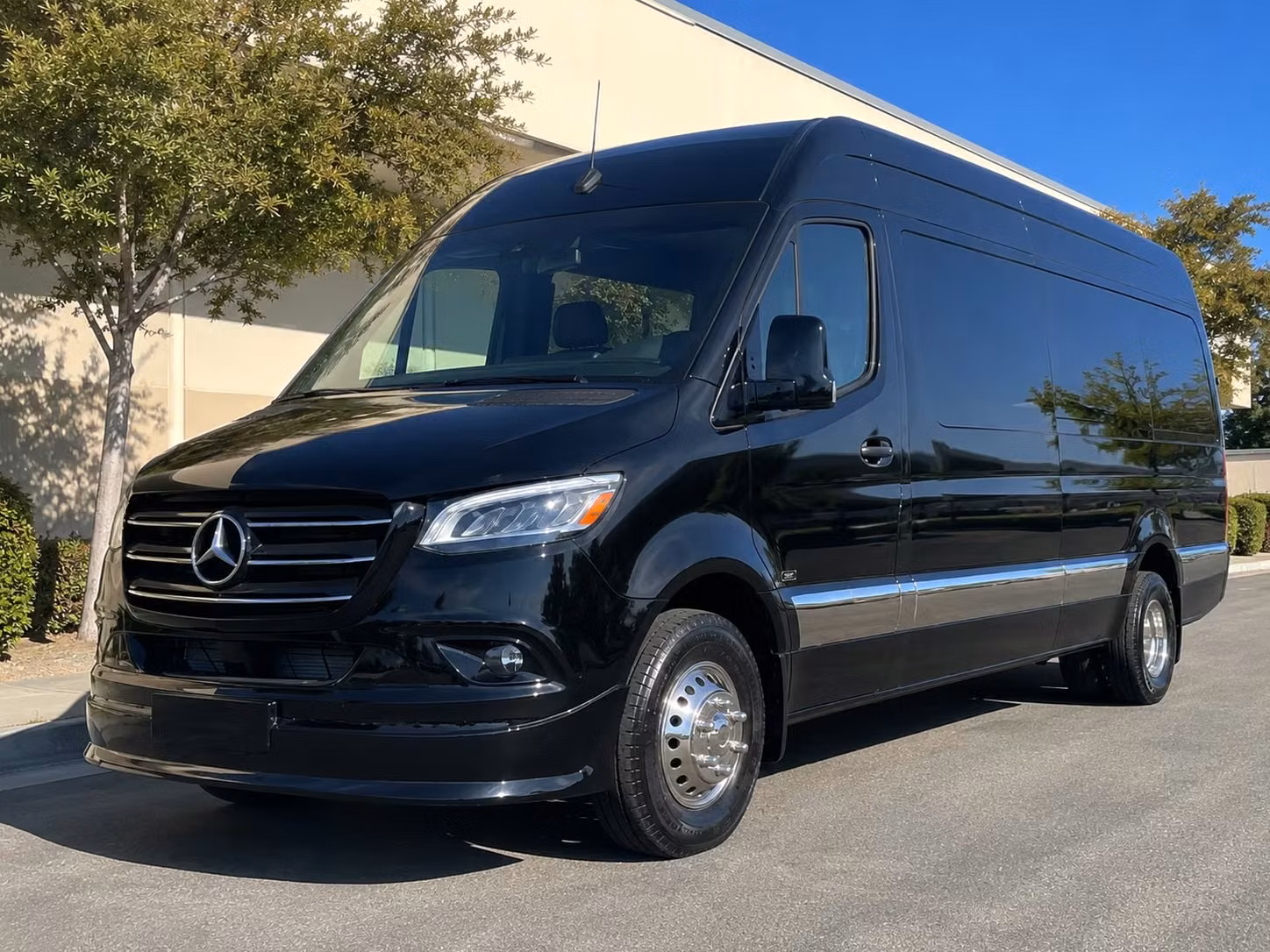sprinter van with driver